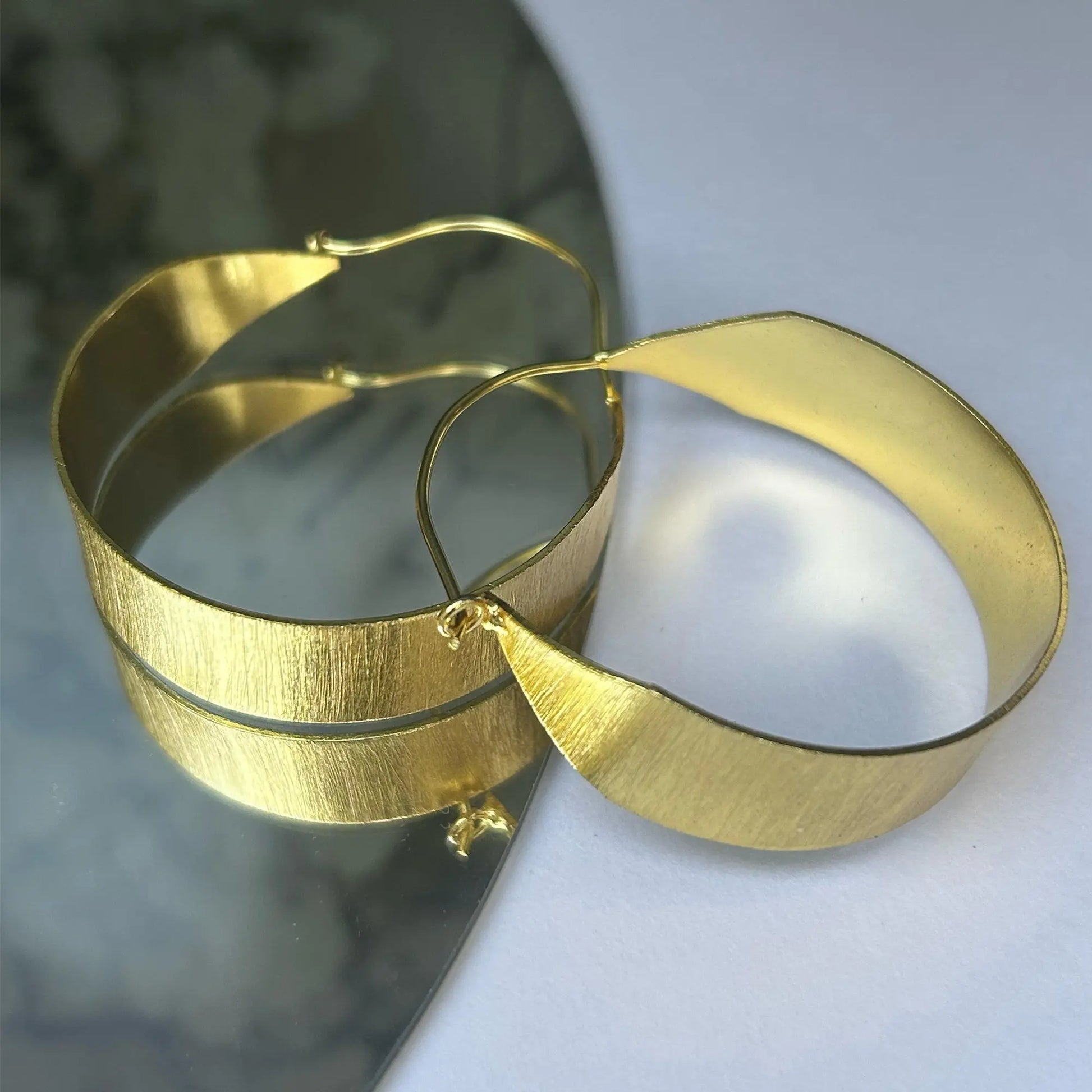 Sajda Brass Earrings (Anti Tarnish) Ekha