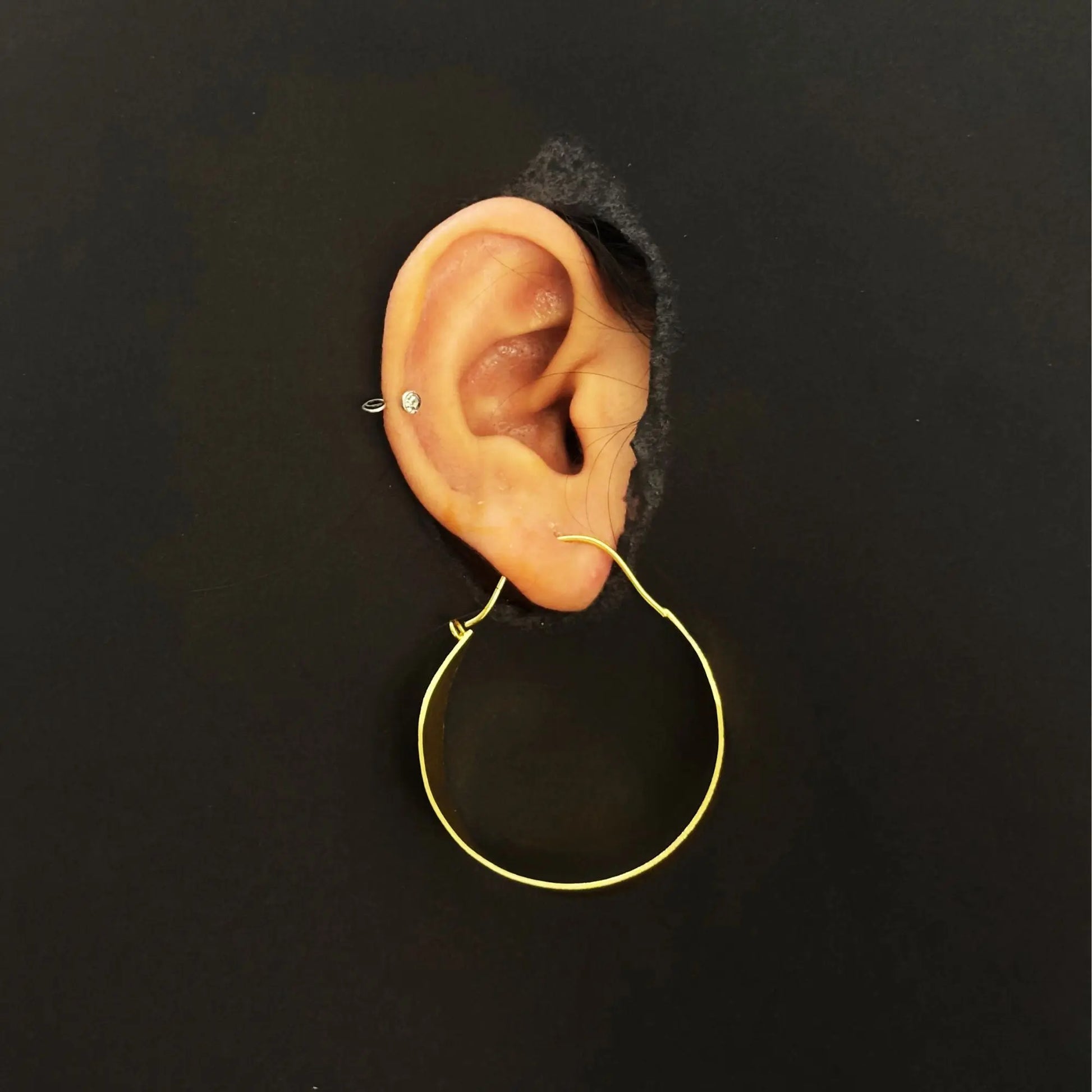Sajda Brass Earrings (Anti Tarnish) Ekha